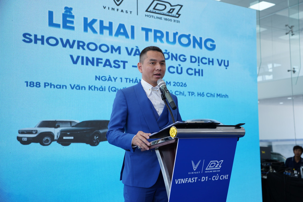 KPY bàn giao Vinfast D1