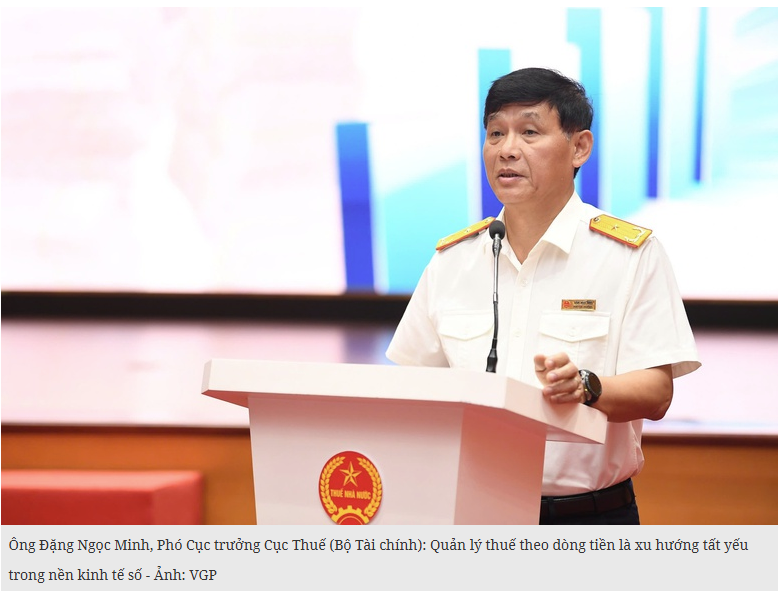 Quản lý thuế theo dòng tiền: Hộ kinh doanh chuyển mình thời số hóa Quản lý thuế theo dòng tiền: Hộ kinh doanh chuyển mình thời số hóa
