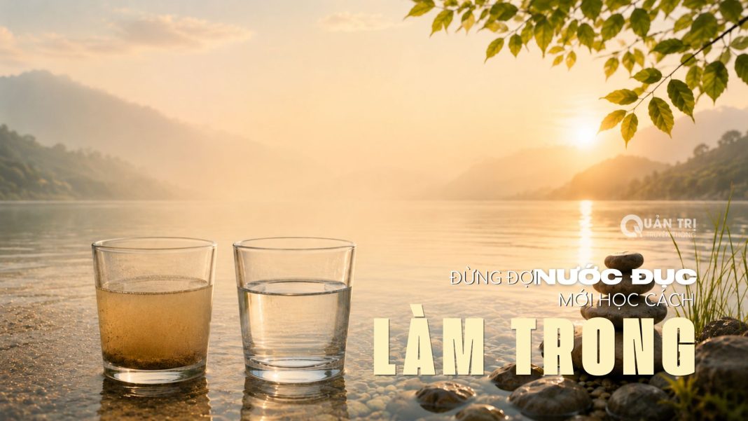 Đừng đợi nước đục rồi mới học cách làm trong Đừng đợi nước đục rồi mới học cách làm trong